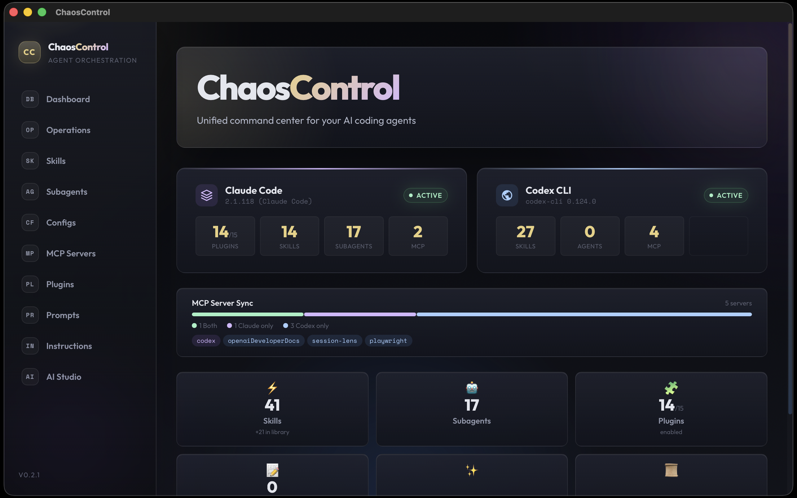 Chaos Control hero screenshot